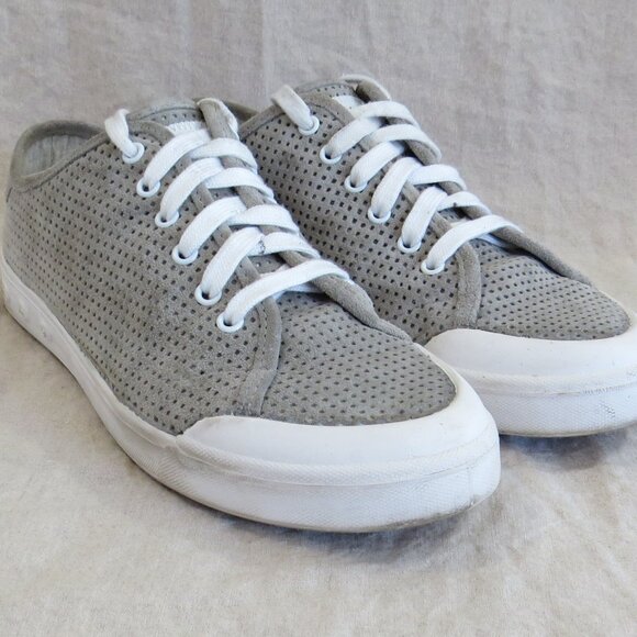 Rag & Bone Standard Issue Perforated Suede Leather Sneakers SIZE 39.5 (US 9.5) - Picture 3 of 12